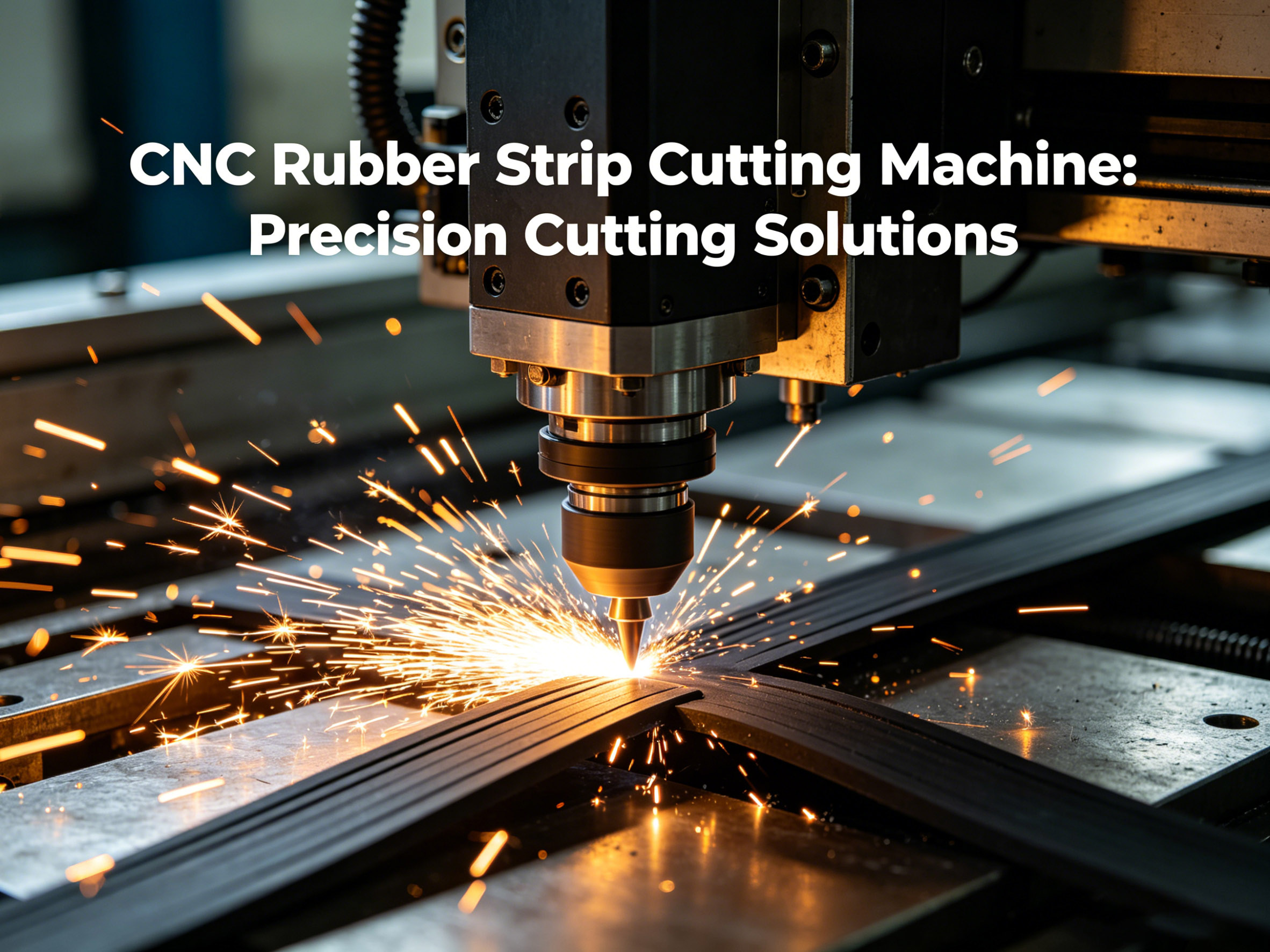 CNC Rubber Strip Cutting Machine Precision Cutting Solutions