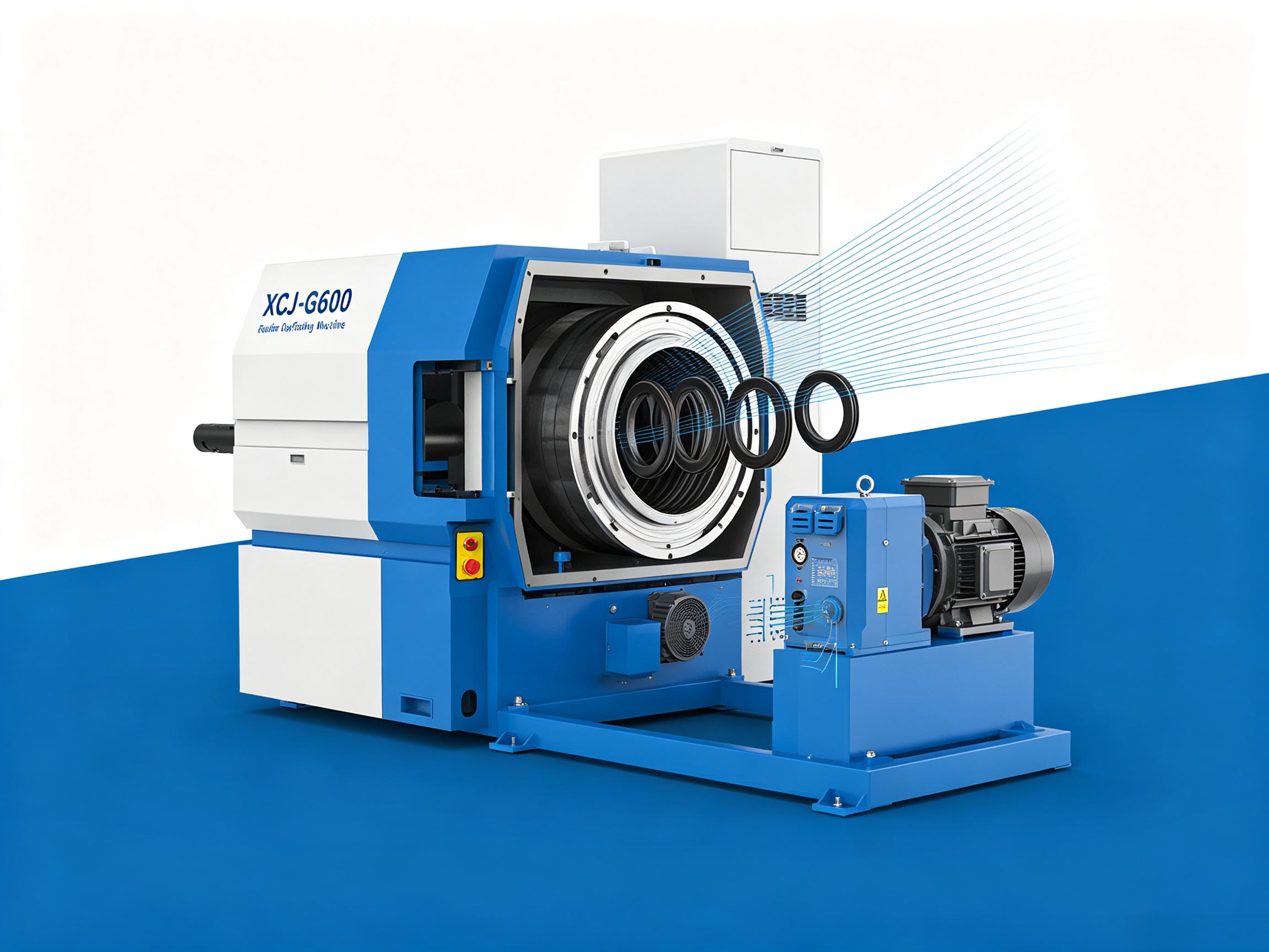XCJ-G600 Rubber Deflashing Machine Features and Specifications